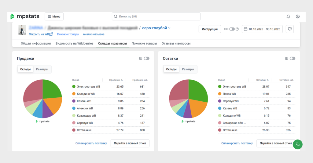 Как выбрать склад на Wildberries