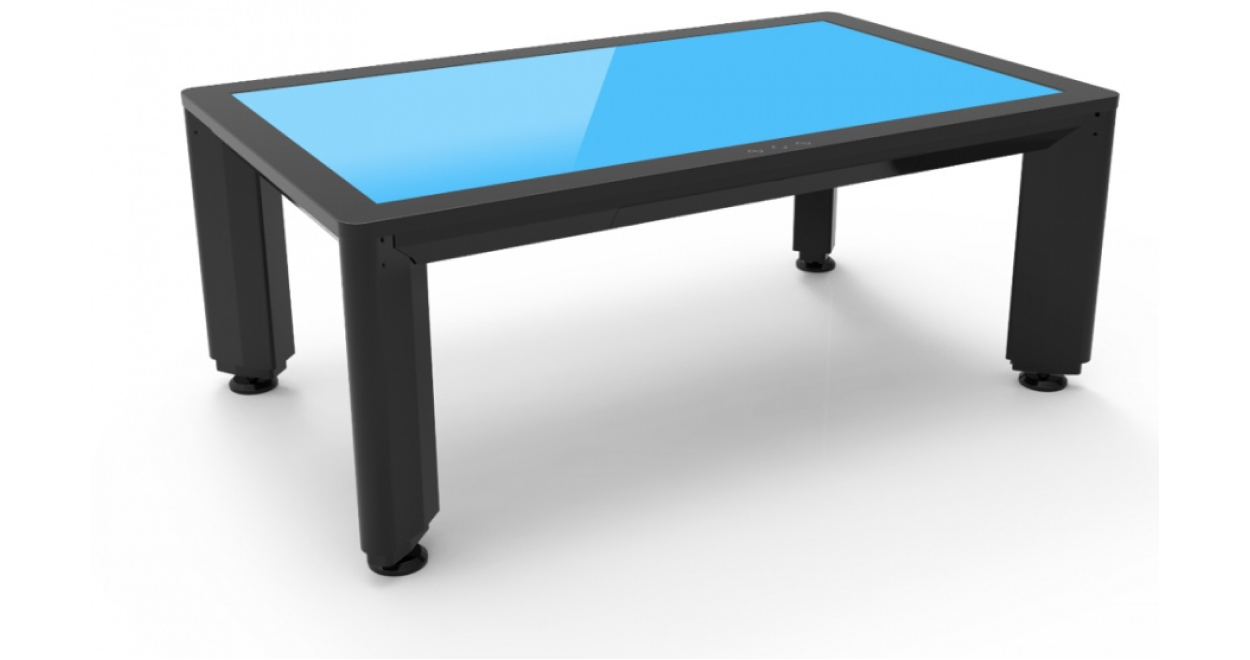 Интерактивный стол с регулируемым экраном. Патент на полезную модель № 135884