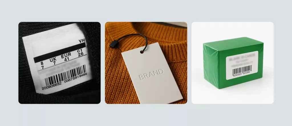 Где может располагаться маркировка