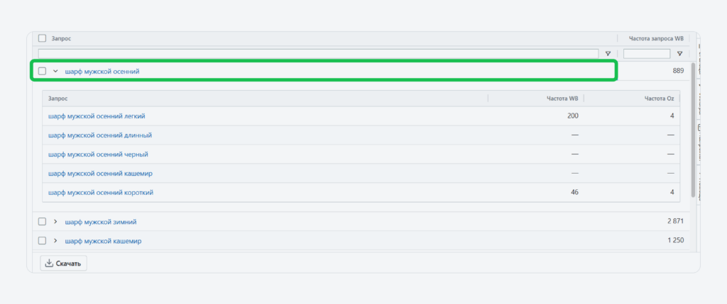 Поисковые подсказки.