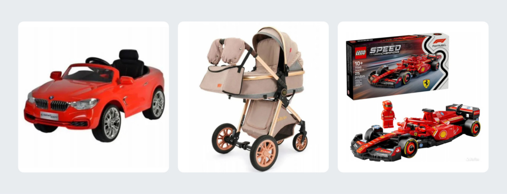 Товары для детей и игрушки Товары для детей и игрушки